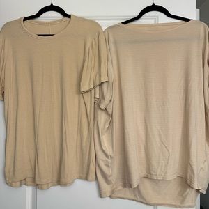 Lululemon Tan Tops